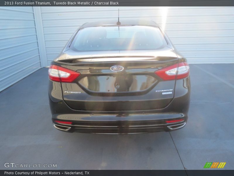 Tuxedo Black Metallic / Charcoal Black 2013 Ford Fusion Titanium