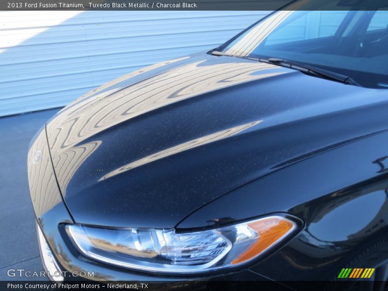 Tuxedo Black Metallic / Charcoal Black 2013 Ford Fusion Titanium