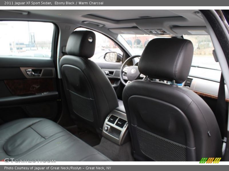 Ebony Black / Warm Charcoal 2011 Jaguar XF Sport Sedan