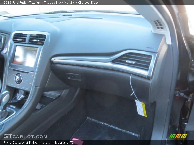 Tuxedo Black Metallic / Charcoal Black 2013 Ford Fusion Titanium