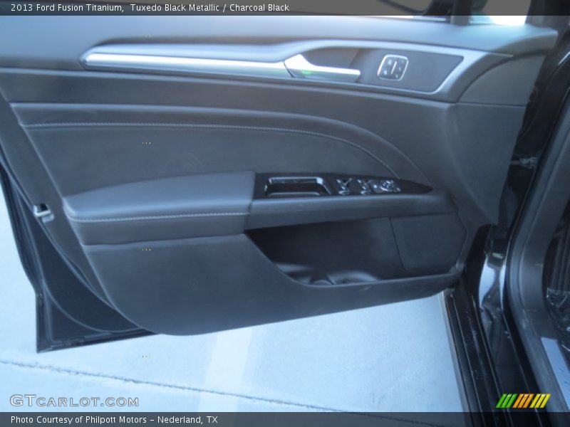 Tuxedo Black Metallic / Charcoal Black 2013 Ford Fusion Titanium