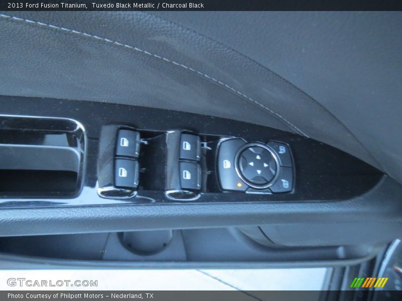 Tuxedo Black Metallic / Charcoal Black 2013 Ford Fusion Titanium