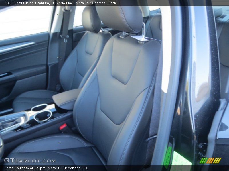 Tuxedo Black Metallic / Charcoal Black 2013 Ford Fusion Titanium