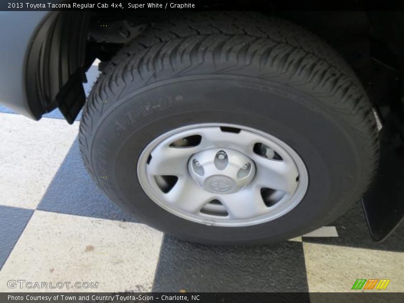 Super White / Graphite 2013 Toyota Tacoma Regular Cab 4x4