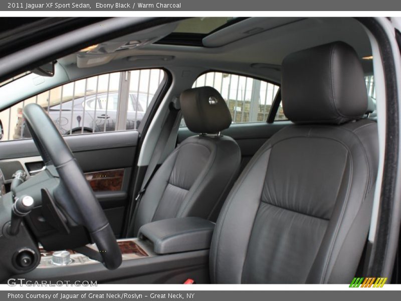 Ebony Black / Warm Charcoal 2011 Jaguar XF Sport Sedan