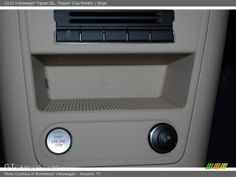 Pepper Gray Metallic / Beige 2013 Volkswagen Tiguan SEL