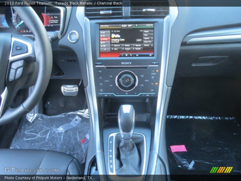 Tuxedo Black Metallic / Charcoal Black 2013 Ford Fusion Titanium