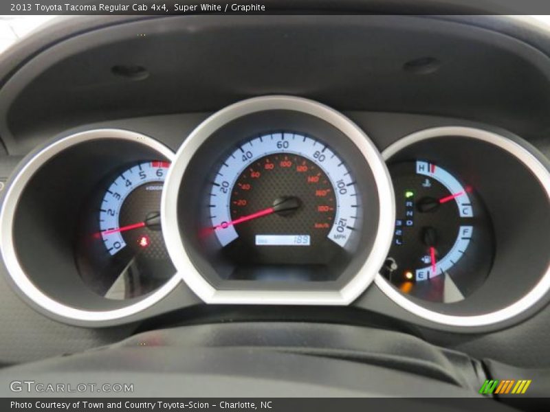 Super White / Graphite 2013 Toyota Tacoma Regular Cab 4x4
