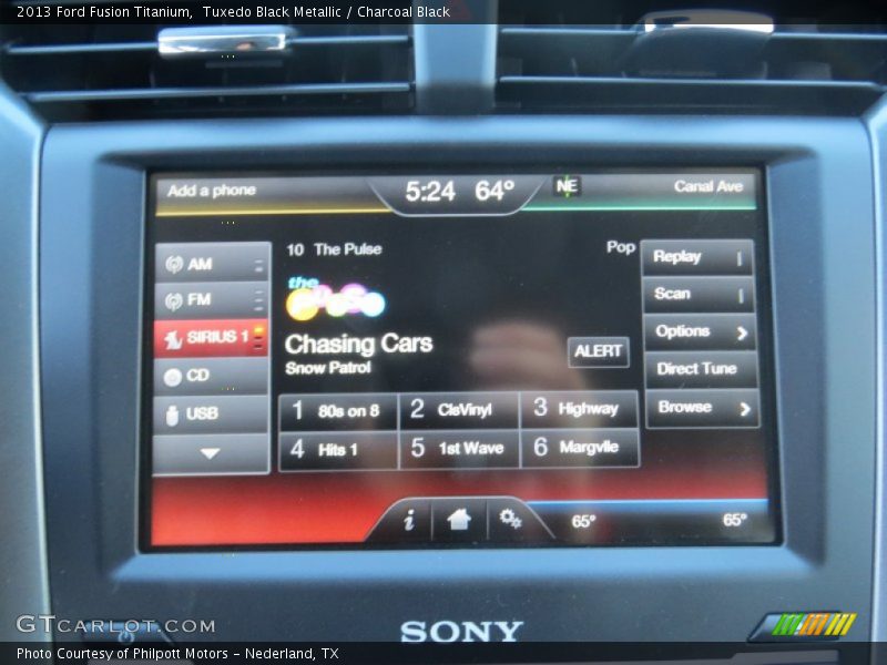 Tuxedo Black Metallic / Charcoal Black 2013 Ford Fusion Titanium