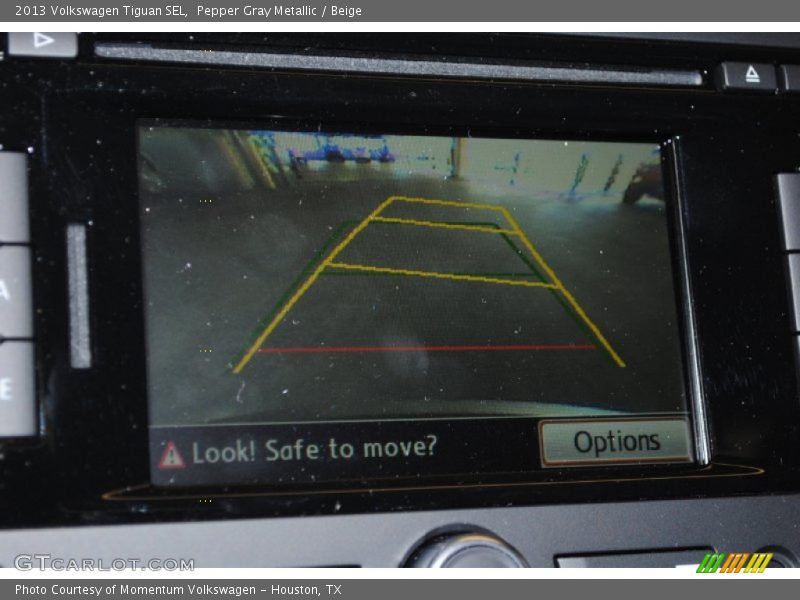Pepper Gray Metallic / Beige 2013 Volkswagen Tiguan SEL