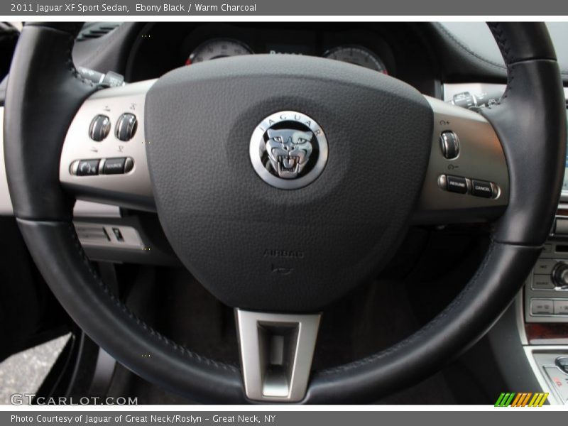 Ebony Black / Warm Charcoal 2011 Jaguar XF Sport Sedan