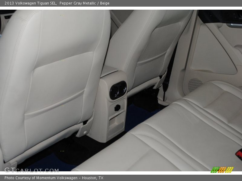 Pepper Gray Metallic / Beige 2013 Volkswagen Tiguan SEL