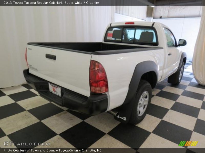 Super White / Graphite 2013 Toyota Tacoma Regular Cab 4x4