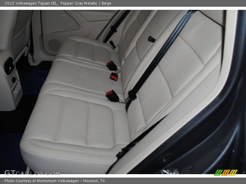 Pepper Gray Metallic / Beige 2013 Volkswagen Tiguan SEL