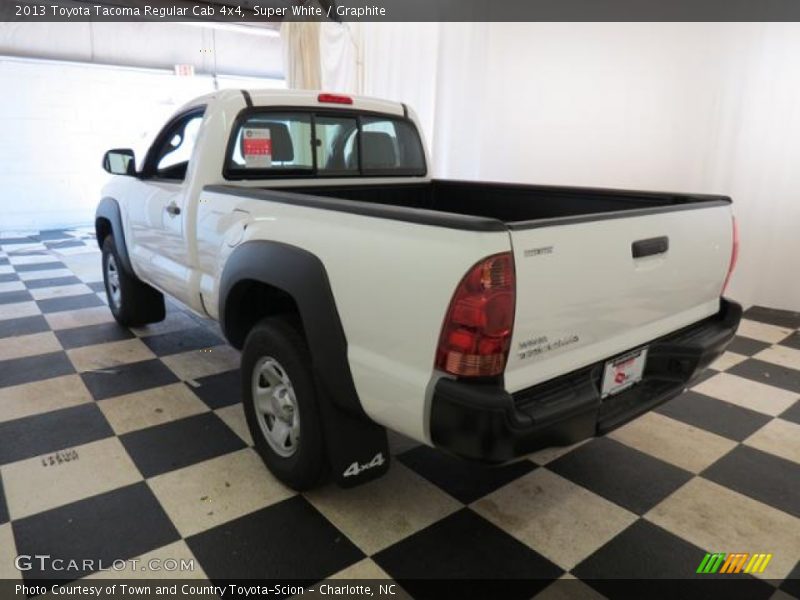 Super White / Graphite 2013 Toyota Tacoma Regular Cab 4x4