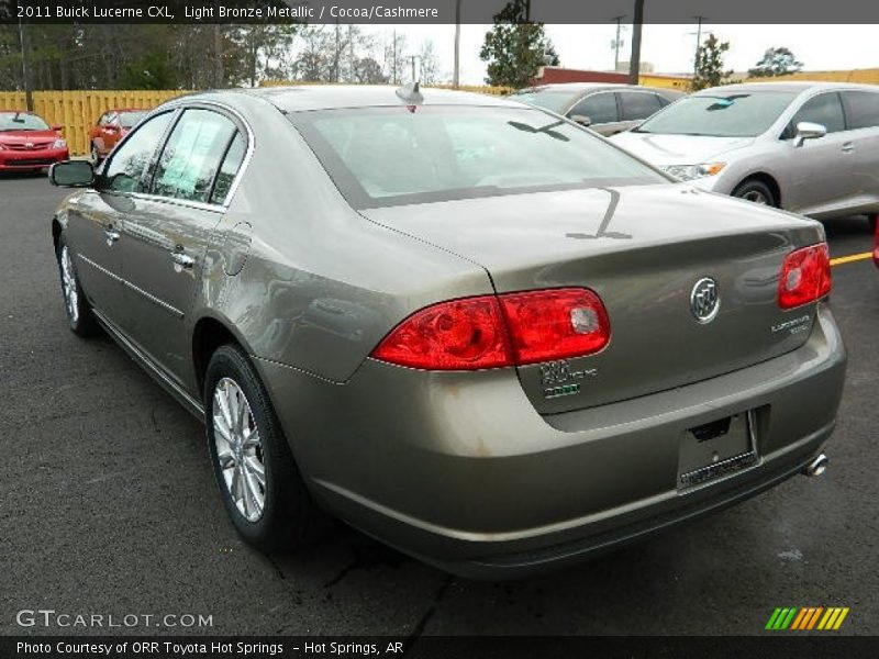 Light Bronze Metallic / Cocoa/Cashmere 2011 Buick Lucerne CXL