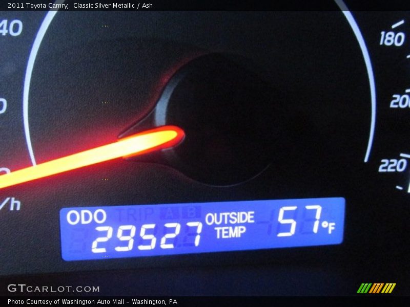 Classic Silver Metallic / Ash 2011 Toyota Camry