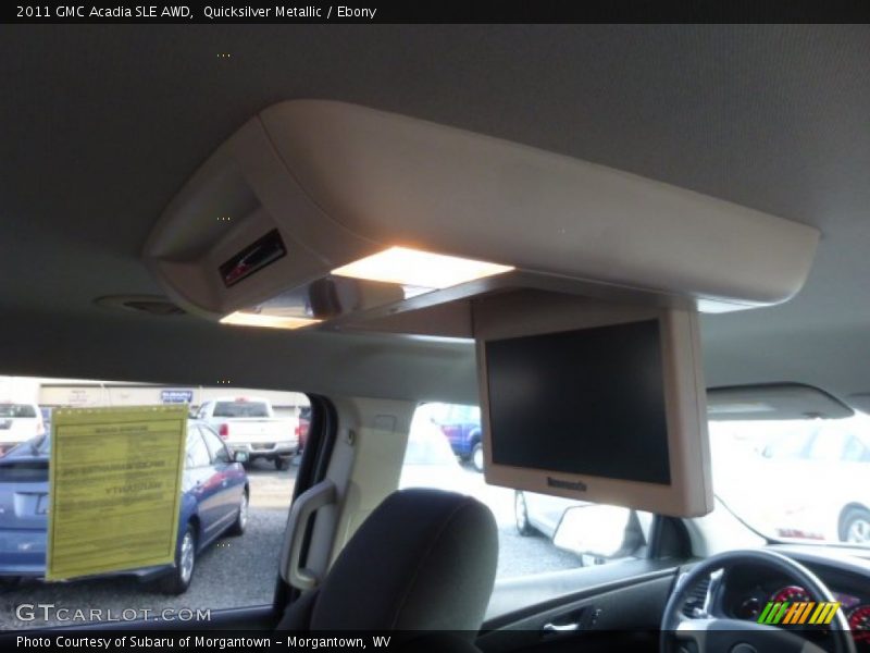 Quicksilver Metallic / Ebony 2011 GMC Acadia SLE AWD