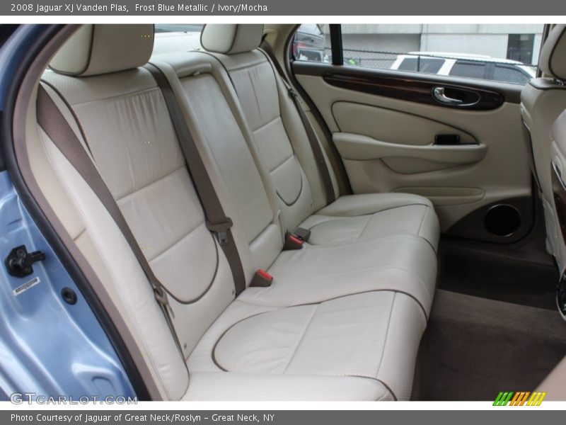Rear Seat of 2008 XJ Vanden Plas
