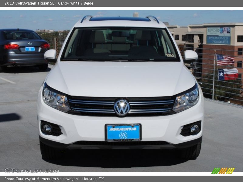 Candy White / Beige 2013 Volkswagen Tiguan SE