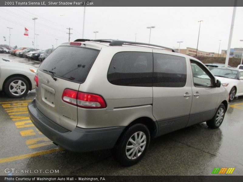 Silver Shadow Pearl / Oak 2001 Toyota Sienna LE