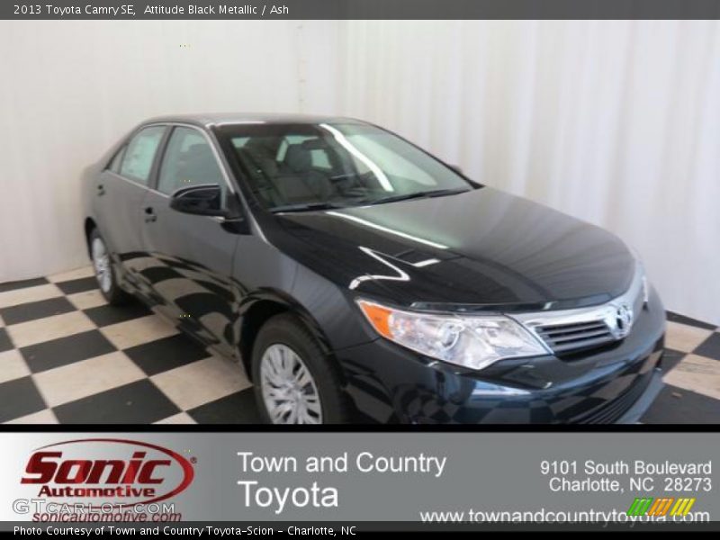 Attitude Black Metallic / Ash 2013 Toyota Camry SE
