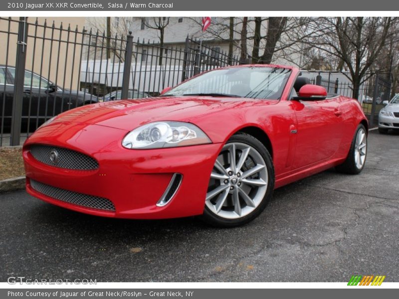 Front 3/4 View of 2010 XK XKR Convertible