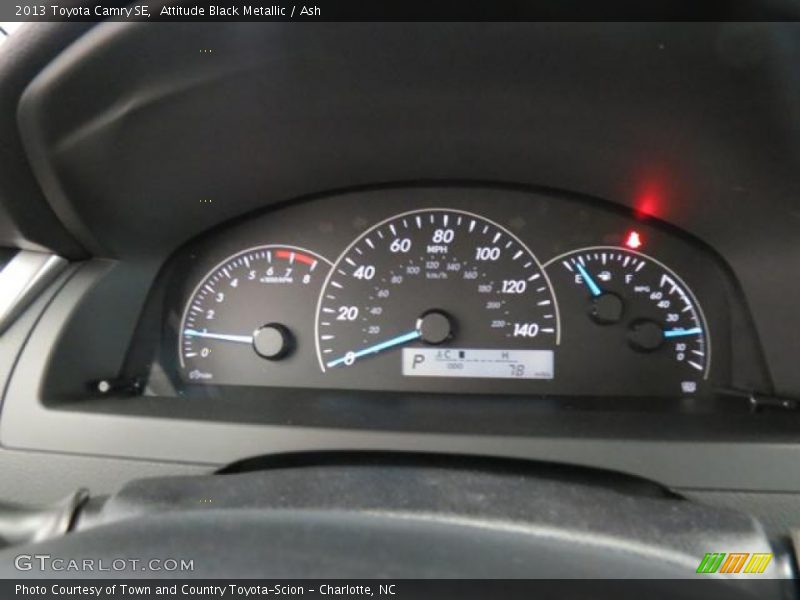 Attitude Black Metallic / Ash 2013 Toyota Camry SE