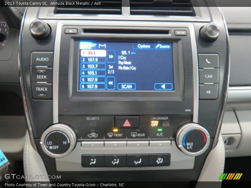 Attitude Black Metallic / Ash 2013 Toyota Camry SE