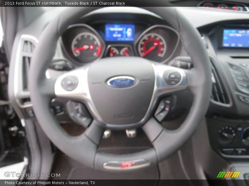Tuxedo Black / ST Charcoal Black 2013 Ford Focus ST Hatchback