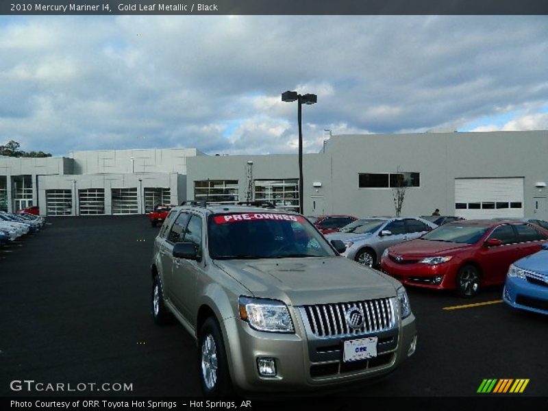 Gold Leaf Metallic / Black 2010 Mercury Mariner I4