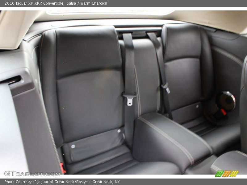 Rear Seat of 2010 XK XKR Convertible