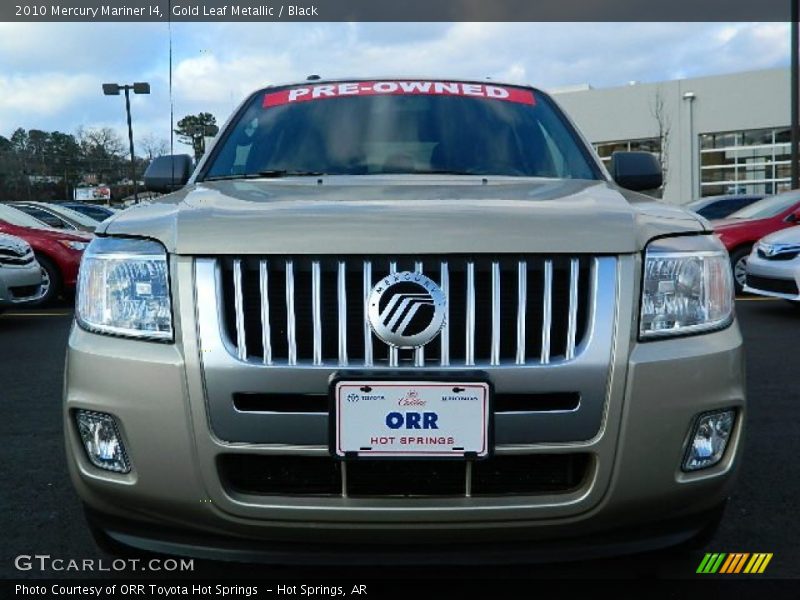 Gold Leaf Metallic / Black 2010 Mercury Mariner I4