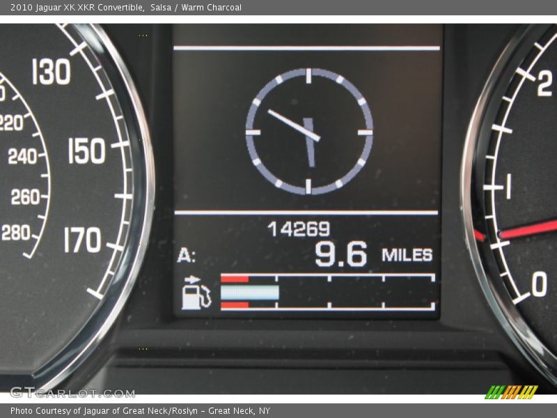 Salsa / Warm Charcoal 2010 Jaguar XK XKR Convertible