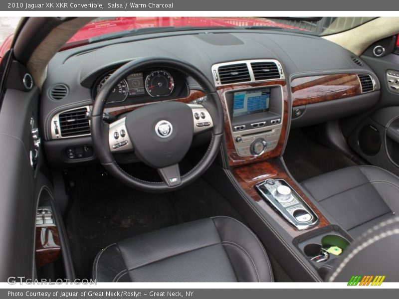 Warm Charcoal Interior - 2010 XK XKR Convertible 