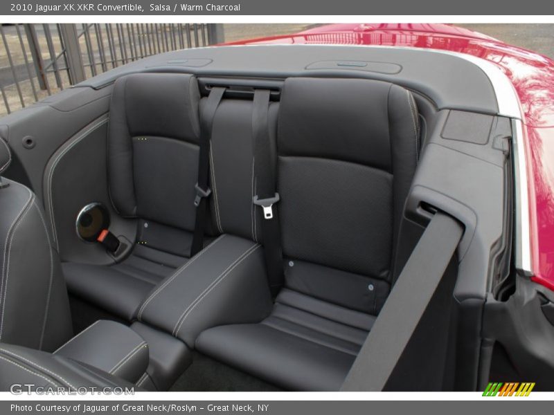 Rear Seat of 2010 XK XKR Convertible