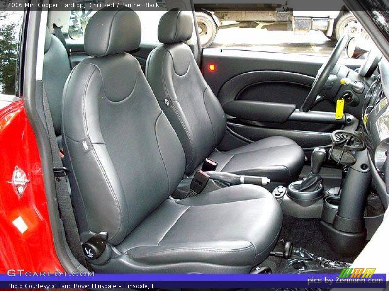 Chili Red / Panther Black 2006 Mini Cooper Hardtop