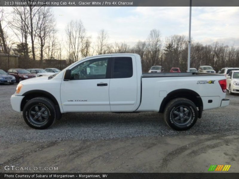  2013 Titan Pro-4X King Cab 4x4 Glacier White