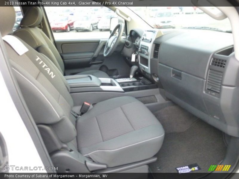  2013 Titan Pro-4X King Cab 4x4 Pro 4X Charcoal Interior