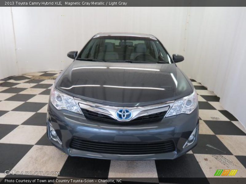 Magnetic Gray Metallic / Light Gray 2013 Toyota Camry Hybrid XLE