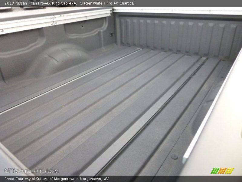 Glacier White / Pro 4X Charcoal 2013 Nissan Titan Pro-4X King Cab 4x4