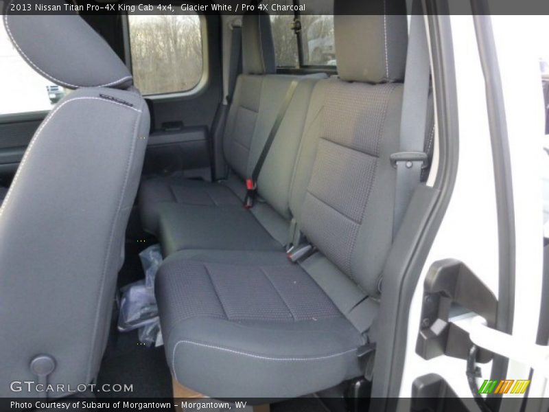 Rear Seat of 2013 Titan Pro-4X King Cab 4x4