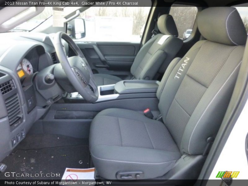  2013 Titan Pro-4X King Cab 4x4 Pro 4X Charcoal Interior