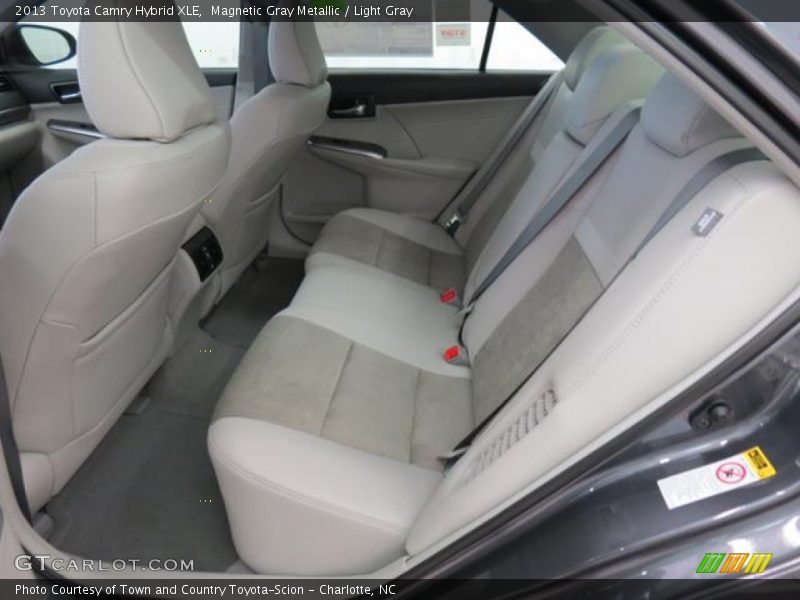 Magnetic Gray Metallic / Light Gray 2013 Toyota Camry Hybrid XLE