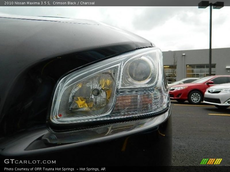 Crimson Black / Charcoal 2010 Nissan Maxima 3.5 S