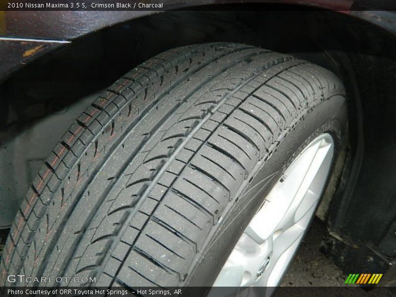 Crimson Black / Charcoal 2010 Nissan Maxima 3.5 S