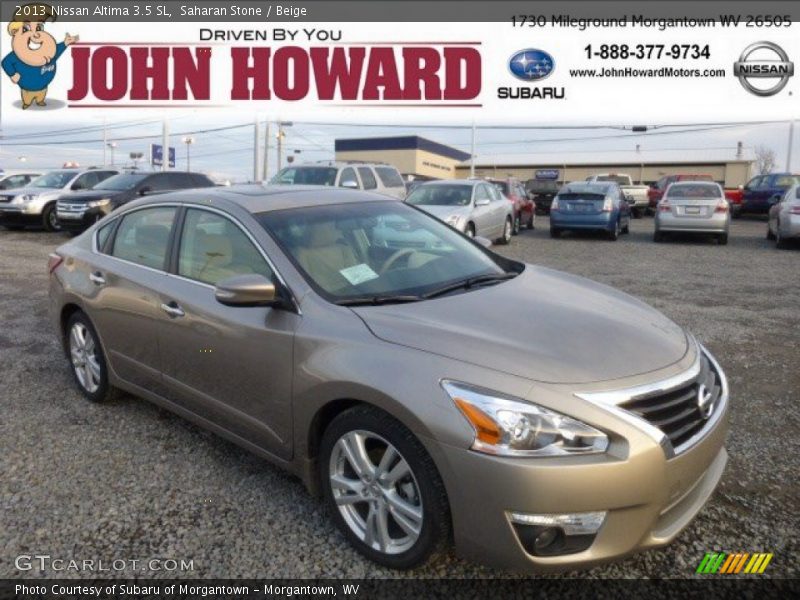 Saharan Stone / Beige 2013 Nissan Altima 3.5 SL
