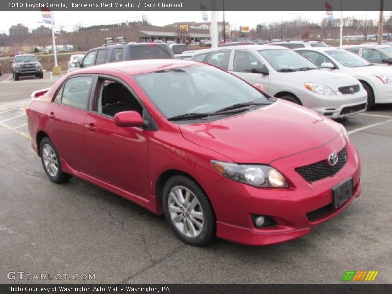Front 3/4 View of 2010 Corolla 