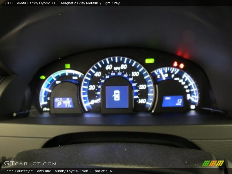 Magnetic Gray Metallic / Light Gray 2013 Toyota Camry Hybrid XLE