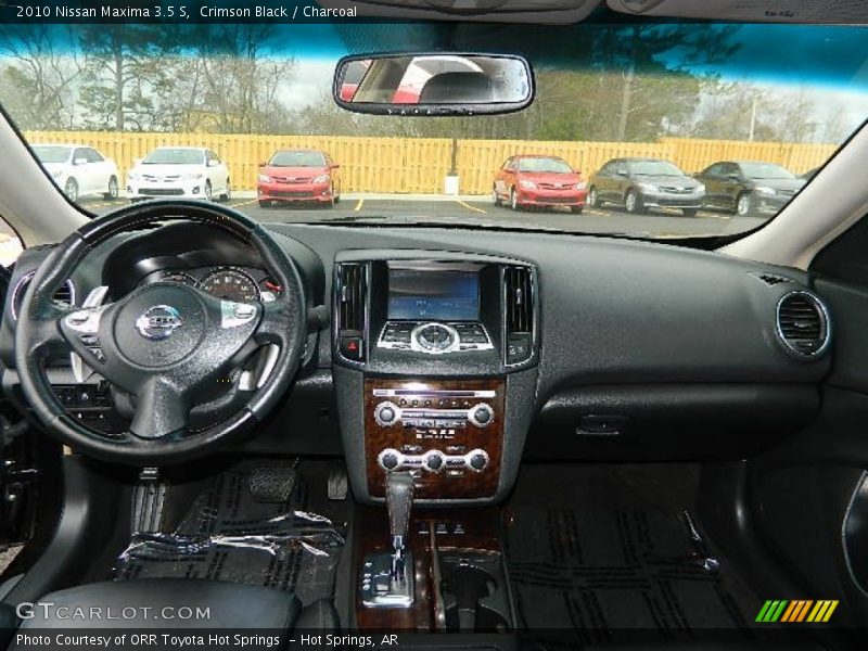Crimson Black / Charcoal 2010 Nissan Maxima 3.5 S